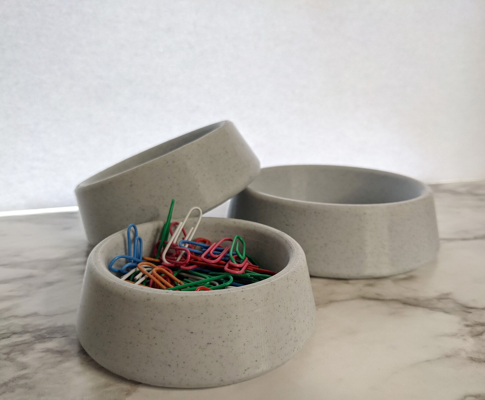 Small Desk Storage Bin Desk Organizer Paper Clip Holder Desk Etsy