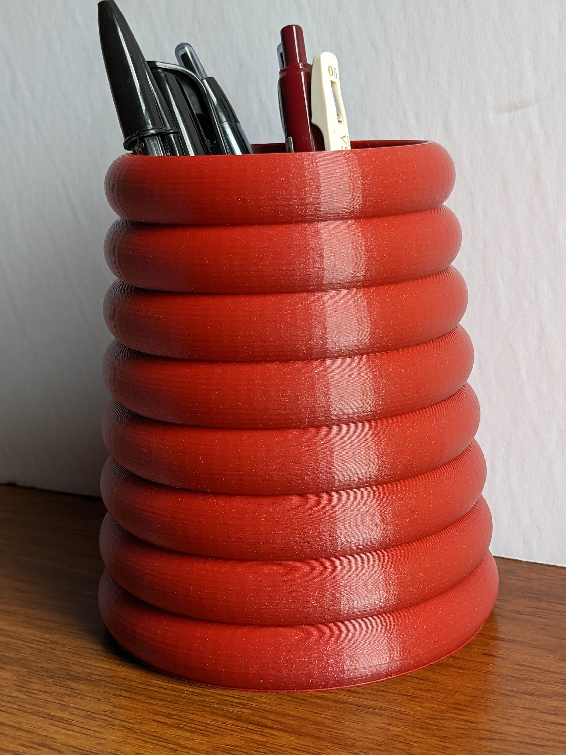 Colorful Pen Holder Pencil Cup Marker Storage Tall Pen Holder Office