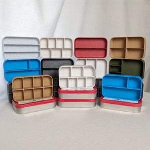 Altoid Tin Inserts -INSERT ONLY- Organizer Tray Art Pallet Survival Sewing Kit Metal Tin Trinket Organizers Trays