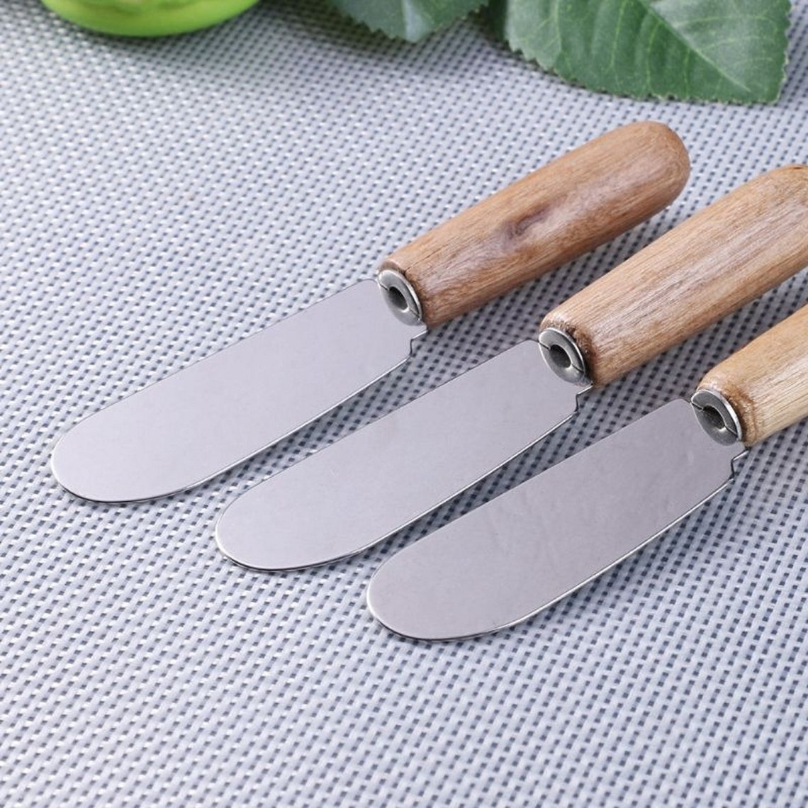 Sandwich Butter Stainless Steel Spatula Slicer Wood Handle Etsy UK
