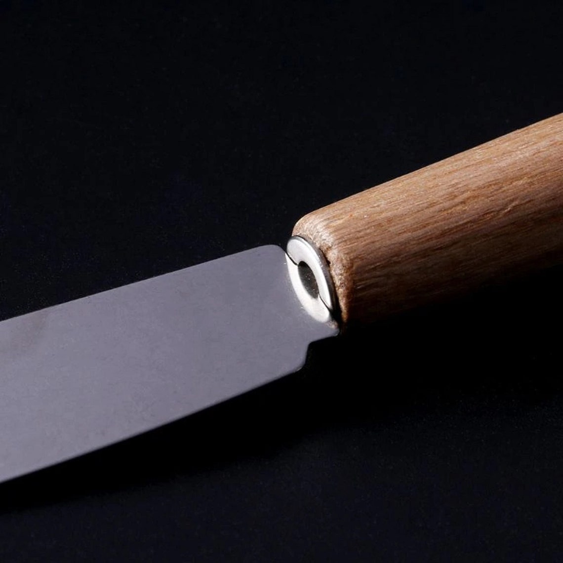 Sandwich Butter Stainless Steel Spatula Slicer Wood Handle Etsy UK