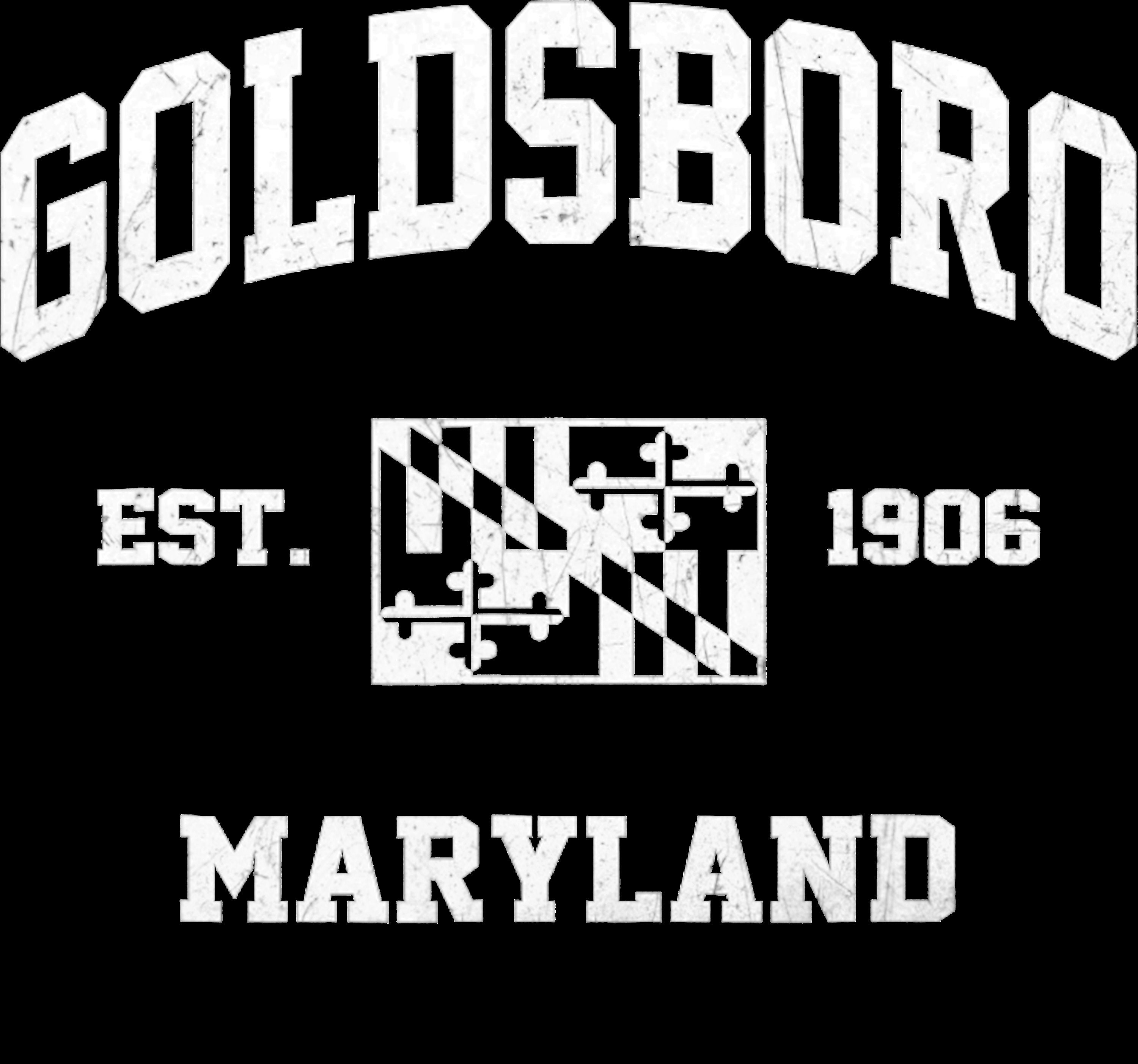 Goldsboro Maryland MD vintage State Athletic style TShirt Etsy
