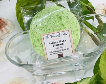 Facial Mask Sponges, Mask Remover, Clay Mask, Mud Mask, Skin Care, Makeup Remover Sponge, Face Cleanser - Skincare