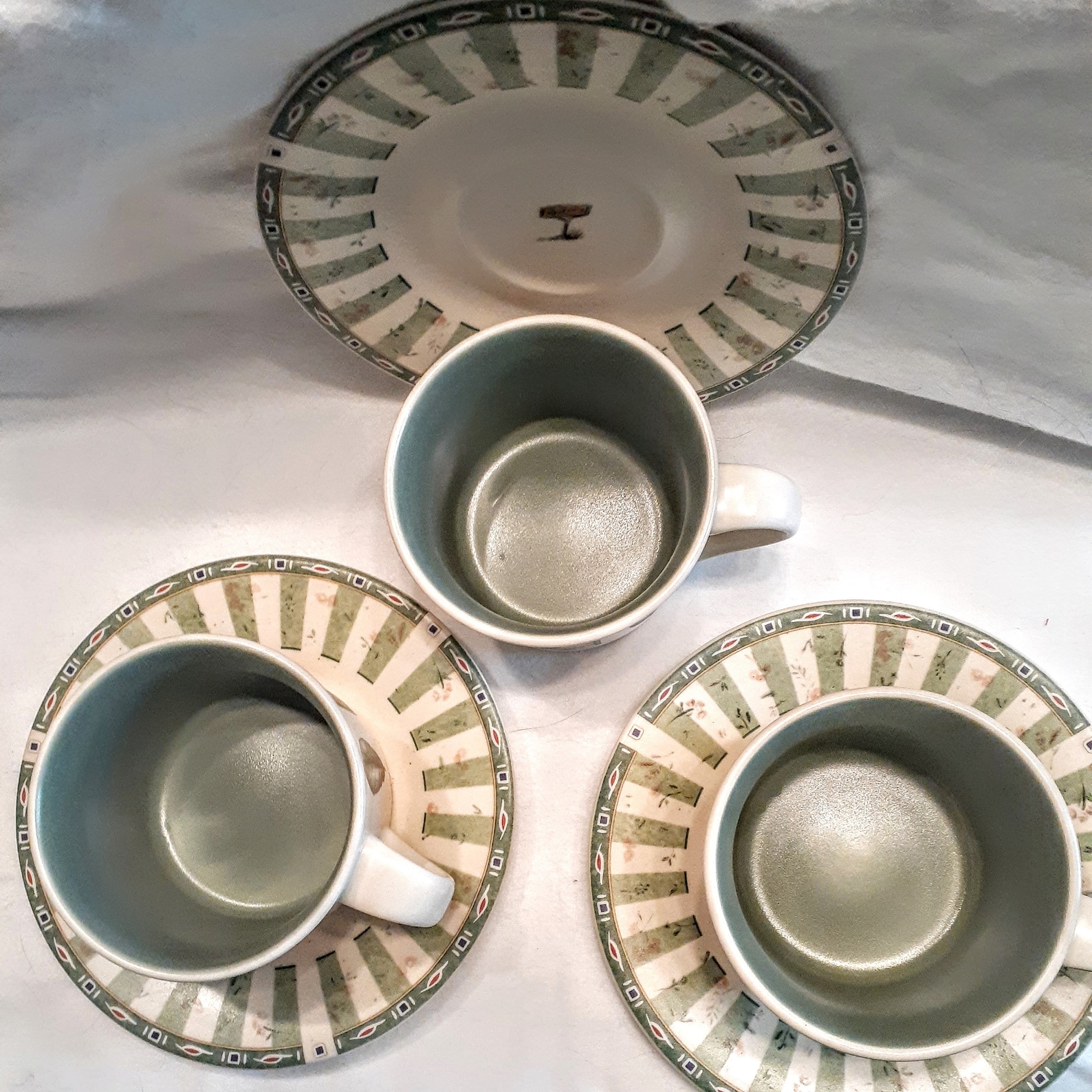 Lot of 3 Pfaltzgraff Portfolio Naturewood Pattern Cup & Etsy