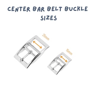 Rose gold Center Bar collar Buckle 15/25mm Belt Buckle Replacement Belt Buckle Rose Dog Collar Buckle Bag Buckle Hardware DIY 画像 2