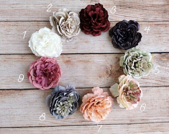 Pet Collar Ornament, Large flower for dog or cat collar, slide on accessory, Pet neckwear, Pet Accessory,