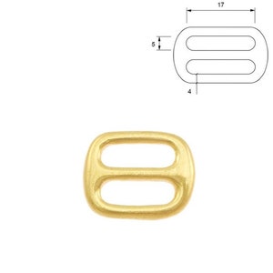 Metal tri glide slide buckles, Metal slider, Webbing Adjuster Buckle For Strap 0.6316 mm, 0.77 20 mm, 125 mm, 1.574cm image 7