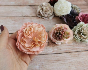 Rose Pet Collar Ornament, Large flower for dog or cat collar, slide on accessory, Pet neckwear, Pet Accessory,