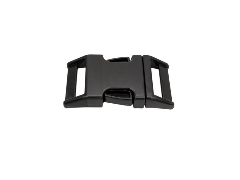 Metal side release buckle Black, 1, 0.63, 0.77 inner width, Pet hardware, Dog collar buckle, purse hardware backpack image 1