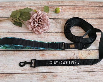 Personalized Dog Leash, Soft padded handle dog lead, Custom dog leash, Strong dog leash