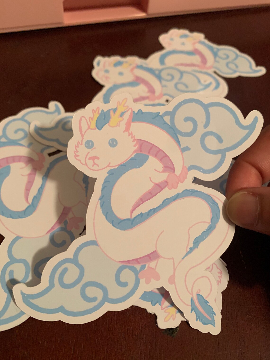 Cute Dragon Sticker pastel sticker haku sticker kawaii | Etsy