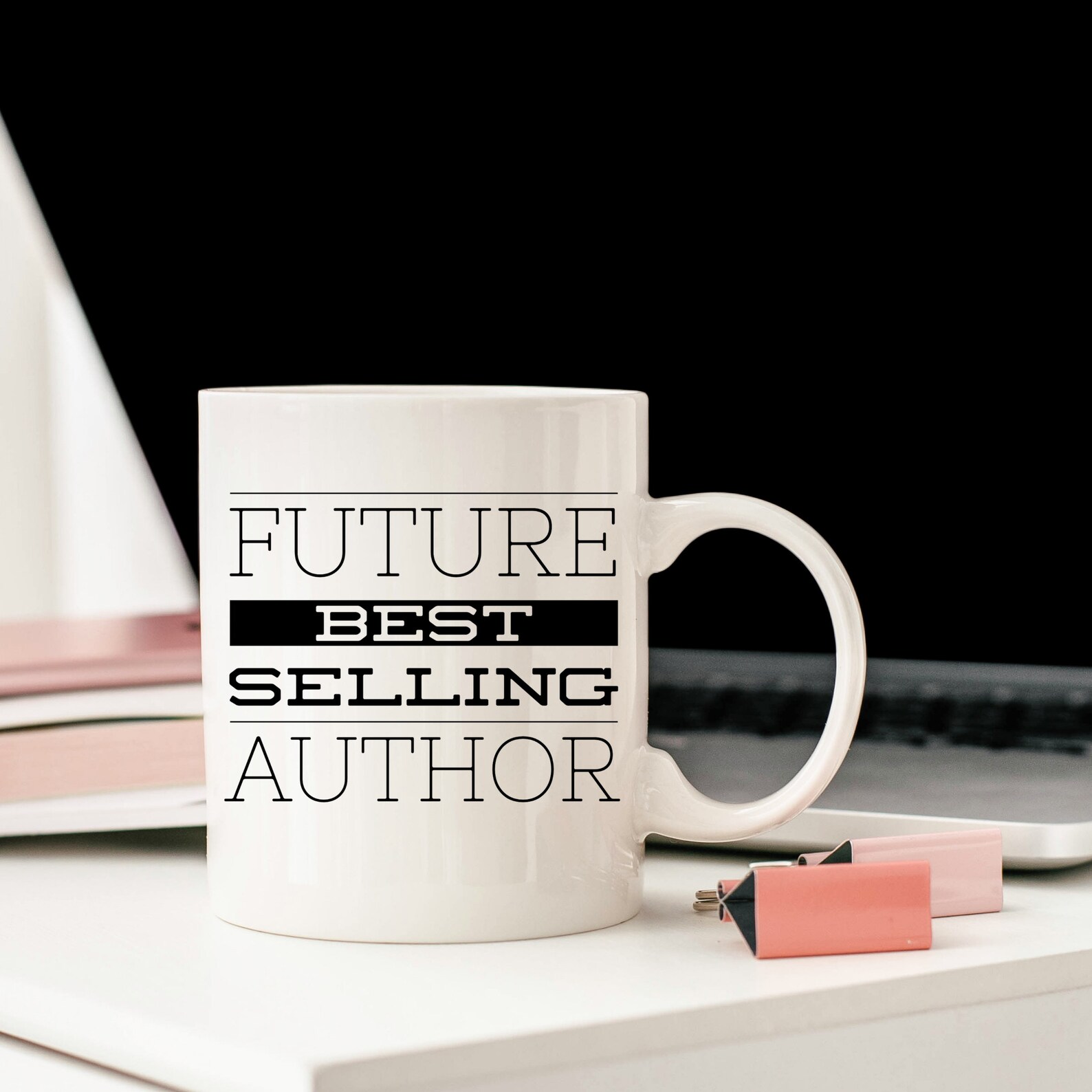 Future Best Selling Author Mug 11 ounce White Ceramic Coffee Etsy
