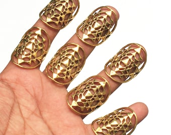 Gold Plated Rings For Women Jewelry Wholesale Lot Designer Gold Plated Handmade Yellow Rings Jewelry