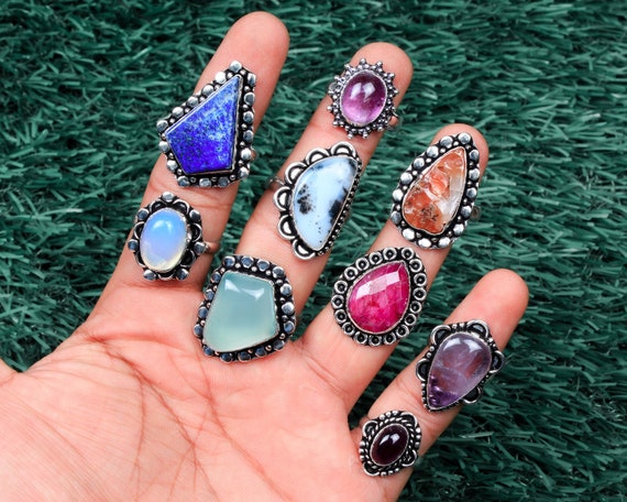 Aesthetic Rings for Women Handmade Jewelry Vintage Jewelry