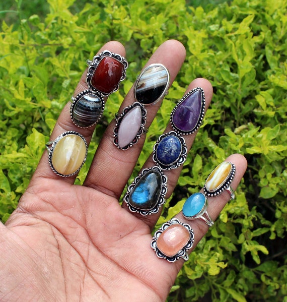 Gypsy Ring Bohemian Ring Silver Rings Hippie Ring Boho Jewelry