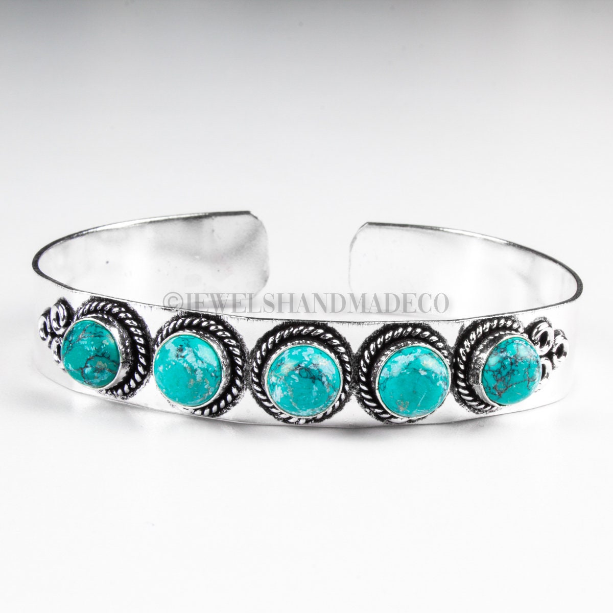 限定価格 VINTAGE STOMP BANGLE TURQUOISE-