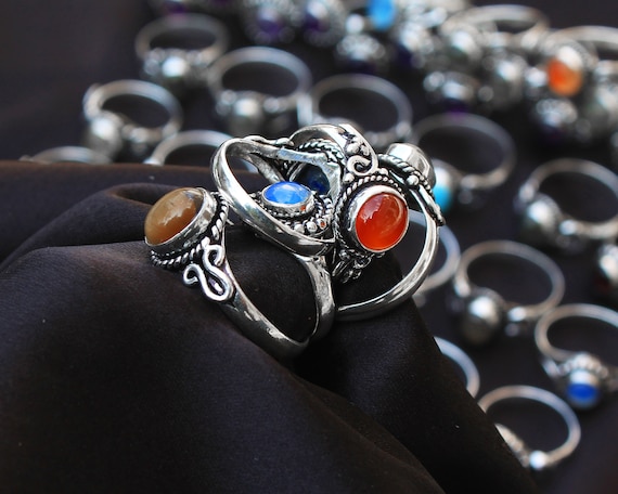 Hippie 2024 crystal rings