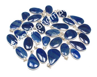 Blue Agate Pendants, Blue Agate Gemstone Handmade Pendant Jewelry, Statement Pendant, Natural Gemstone Pendant Imitation Jewelry For Women