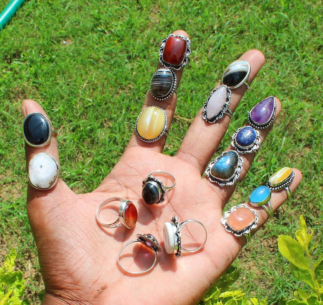 Handmade Jewelry Vintage Rings, Hippie Rings, Silver Rings for Women