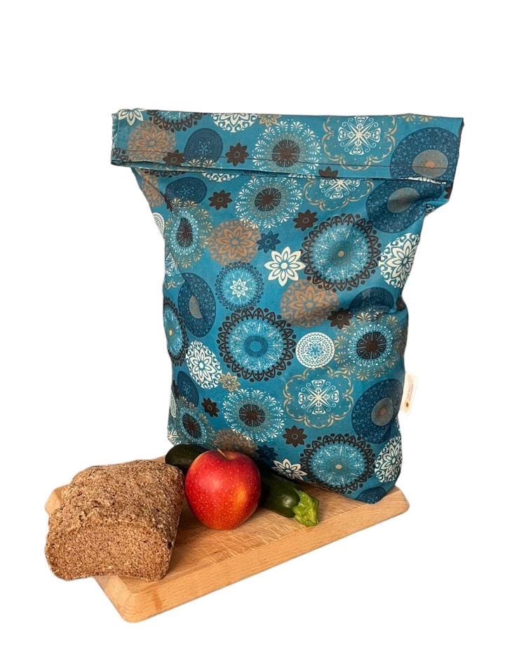 Sacs à Pain En Cire D'abeille Réutilisables - Lot De 2 - 32 X 43 Cm - Pour Garder Pain Et Pâtisseries Frais - 11