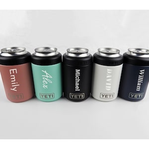 Personalized yeti koozie sale