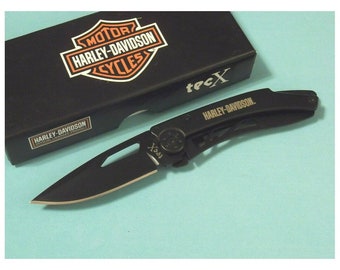 Personalized Harley-Davidson Pocket Knife – Custom Engraved Motorcycle Tool Gift