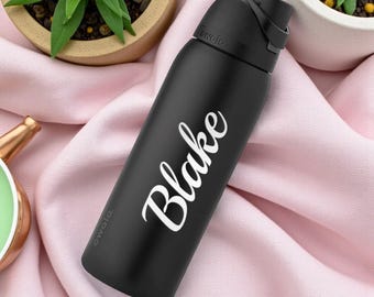 Personlig Owala vattenflaska FreeSip handgjord brudtärnepresent till hennes mamma kvinna examenslärare 24oz specialgraverad