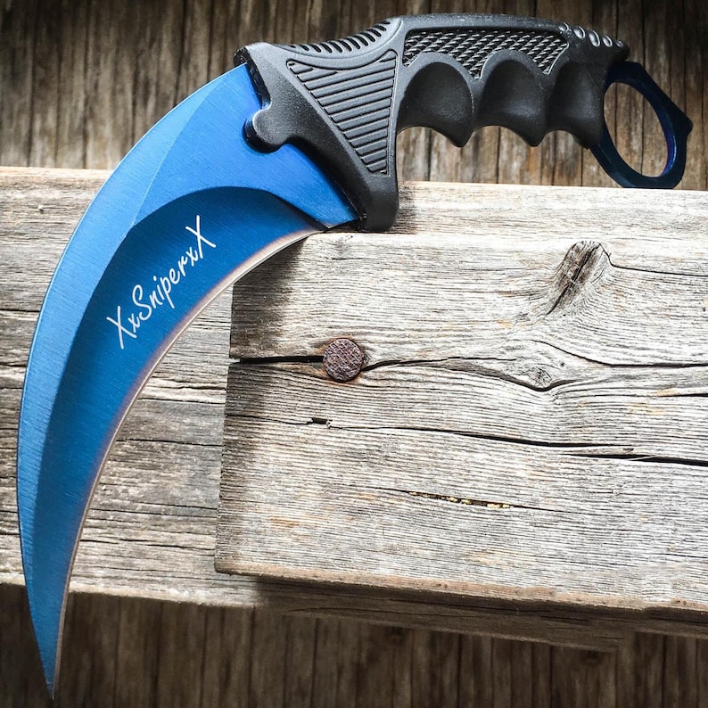 Personalized CS2 CSGO Pocket Knife Karambit Skin Knives Counter Strike ...