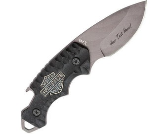 Personalized Harley-Davidson Pocket Knife – Custom Engraved Motorcycle Tool Gift