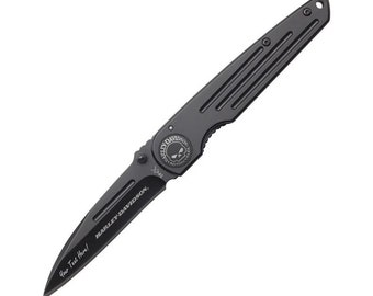 Personalized Harley-Davidson Pocket Knife – Custom Engraved Motorcycle Tool