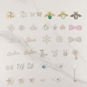 Bling rhinestones Shoe Charms Girls Adult Kids Women Gift