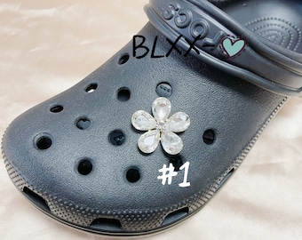 Cute Cartoon Clog Charms Flower Bear Shoe Decoration Animal Decoration Shoe Charms Diy Shoe Accessories for Adult Kids Women Birthday Gift