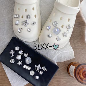 2025new Punk Traum in der Galaxie Sommer Eis High-End-diamantbesetzte Perle Schuhzubehör Geschenke geeignet für Männer und Frauen DIY Zubehör