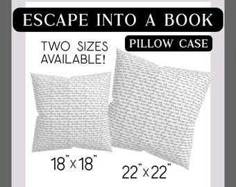 Pillow Case | Escape into a Book