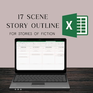 Excel 17 Scene Story Outline Worksheets image 1