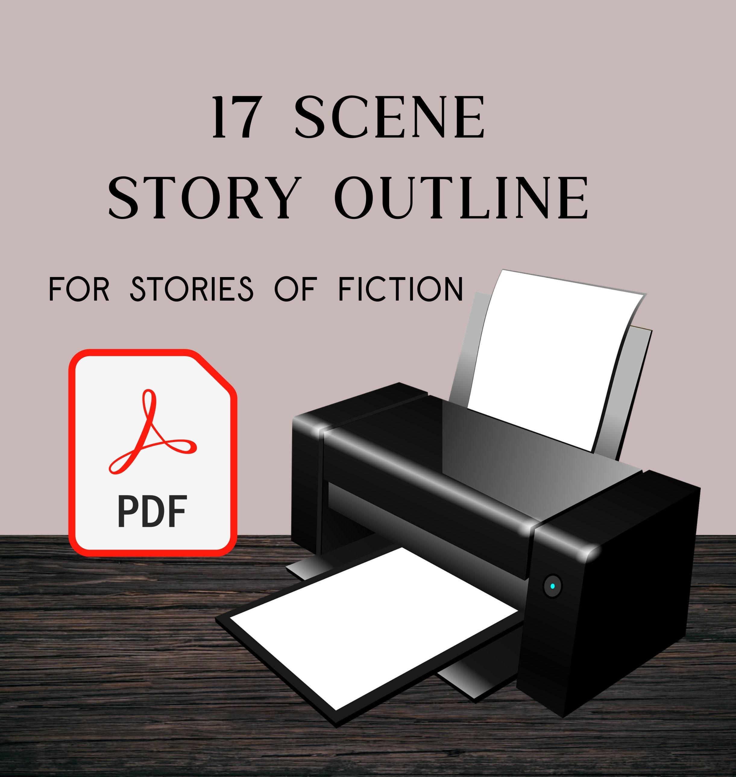 PDF 17 Scene Story Outline Worksheets - Etsy