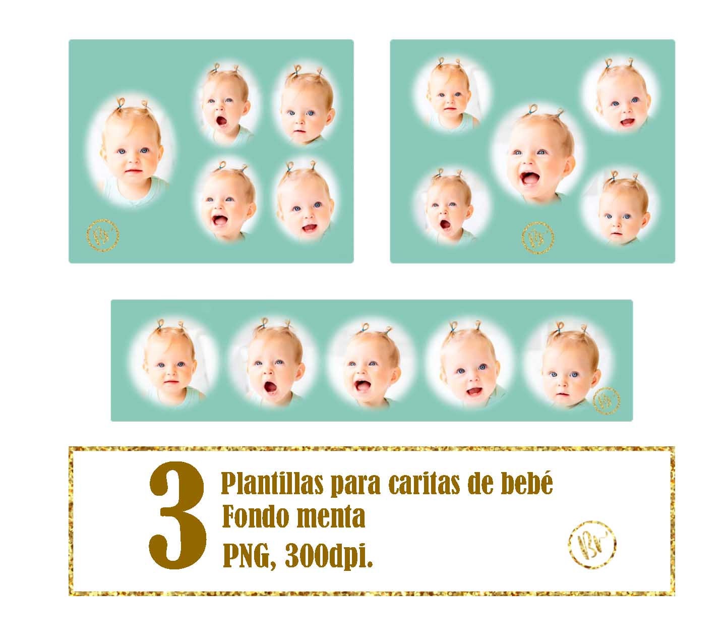 BABY Face Templates - Etsy