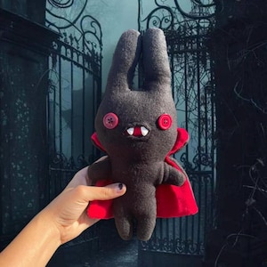 Vampire Rabbit Plush Doll