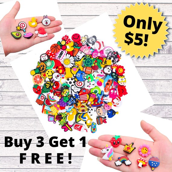 BUY3GET1FREE Croc Pins / Croc Charms / Croc Accessori / Etsy