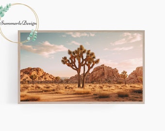 Samsung Frame TV Art, Joshua Tree National Park, Palm Desert, Coachella Valley, Desert Landscape, Frame TV Art, Digital Download