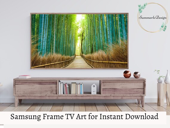 Samsung Frame Tv Art Japan Frame Tv Art Landscape Japanese Etsy
