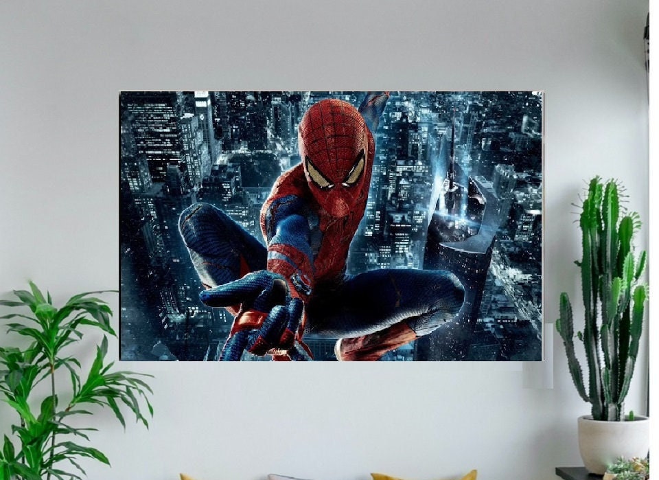 Prints Art & Collectibles Spider-Man wall art Super Hero poster ...