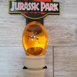 Jurassic Park John Hammond Cana com Topper Âmbar