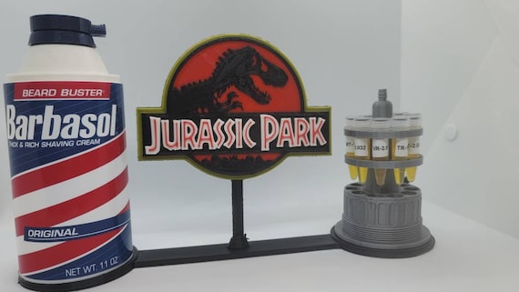 ジュラシックパーク　DNA缶　プロップレプリカ 海外映画その他 ＞ ジュラシックパーク シェービングムース