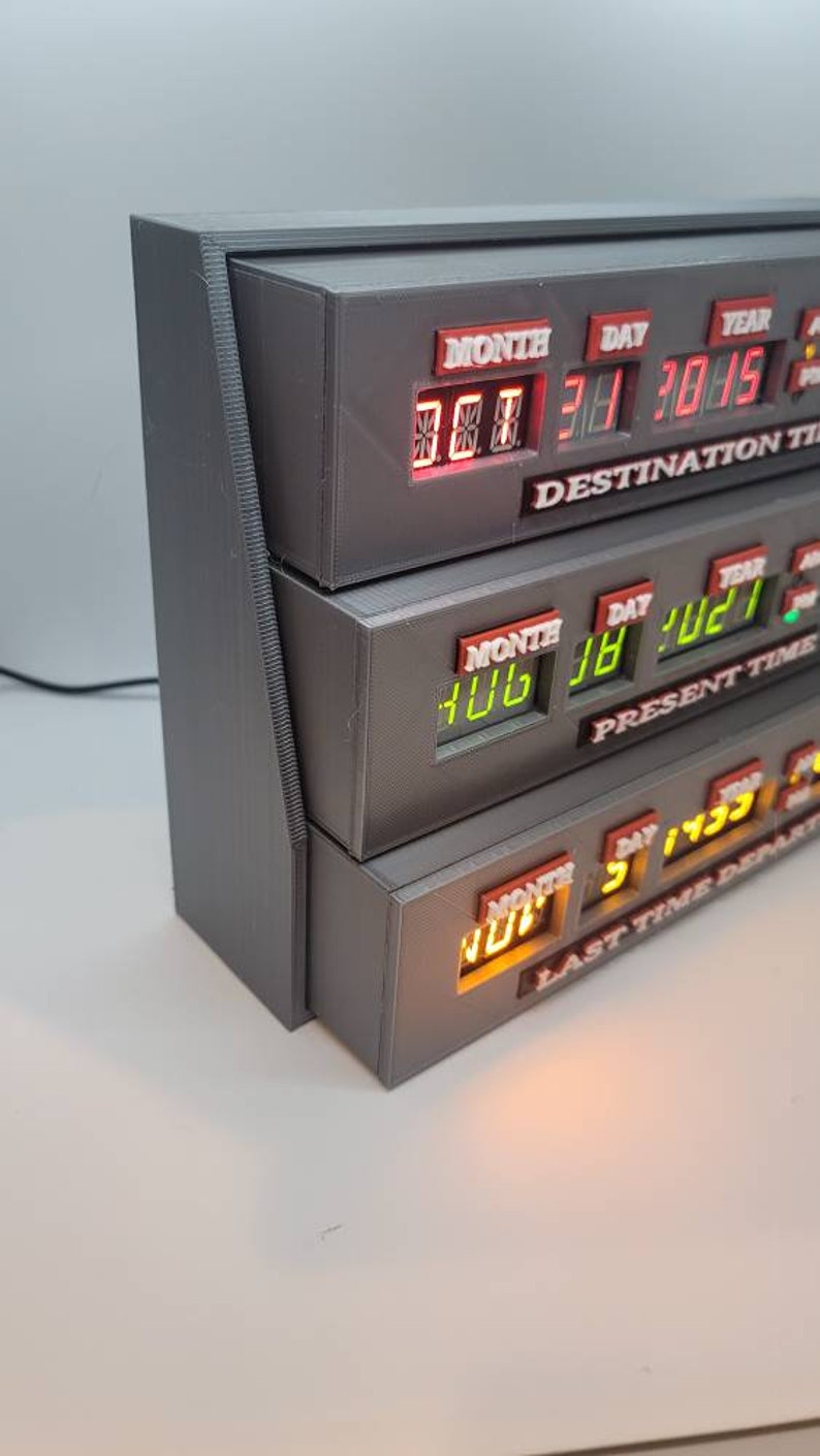 Back To The Future Time Circuit Full Prop Replica new Labels BTTF back-to-the-future-time-circuit-full-prop-replica-new-labels-bttf