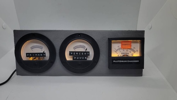 バック・トゥ・ザ・フューチャー BTTF デロリアン ゲージパネル