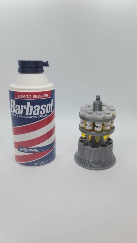 Jurassic Park Cryo Barbasol Can 3D Printed Replica 