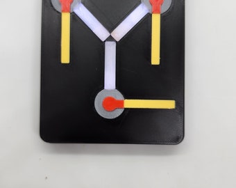 Zurück in die Zukunft BTTF Flux Capazitor Handy Ladegerät Wireless QI Ladepad