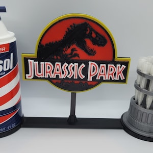 Jurassic Park Cryo Barbasol Can 3D Printed Replica image 4