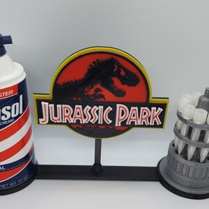 Jurassic Park Cryo Barbasol Can 3D Printed Replica image 8